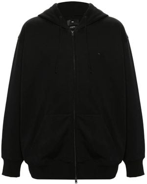 Y-3 Felpa Con Cappuccio - Nero