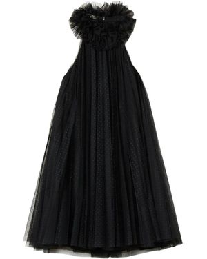 Twinset Tulle Mini Dress - Black