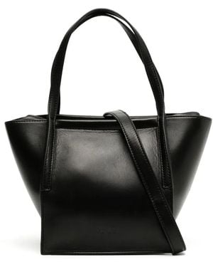 Yu Mei Mini Sac Cabas Milly En Cuir Nappa - Noir