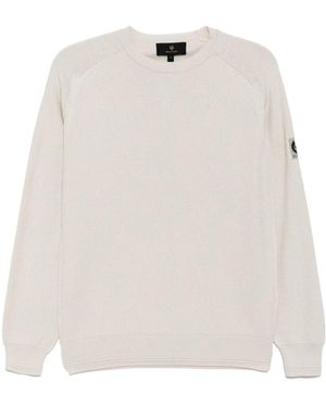 Belstaff Guide Crewneck Jumper - White