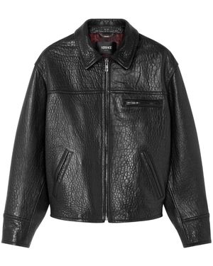 Blouson cuir versace homme hotsell