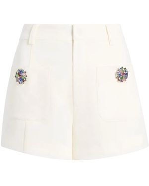 Cinq À Sept Pantalones cortos Auden - Blanco