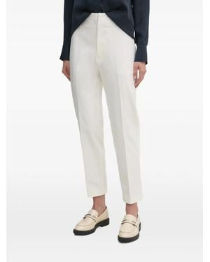 Mos Mosh Cropped Tailored Trousers - White