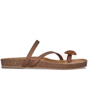 Johanna Ortiz 40 Mm Horse Sandalen Met Plateauzool - Bruin