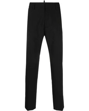 DSquared² Straight-Leg Pants - Black