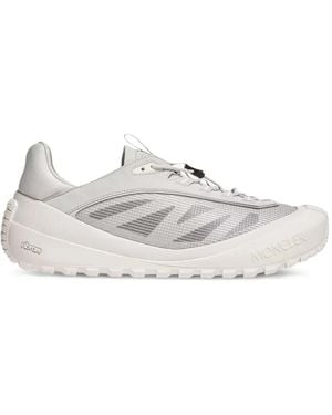 Moncler Trailgrip Lp Sneakers Aus Wildleder Und Nubukleder - Weiß