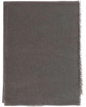 Faliero Sarti Fringed Scarf - Grey