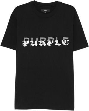 Purple Brand Short-Sleeve T-Shirt - Black