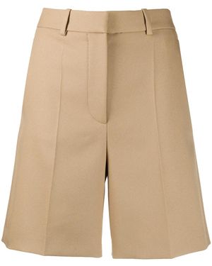 Stella McCartney High Waist Midi-Rok - Naturel