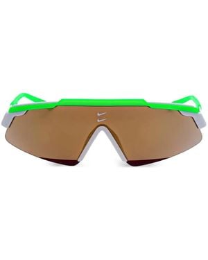 Nike Marquee Edge Mirrored Sunglasses - Green
