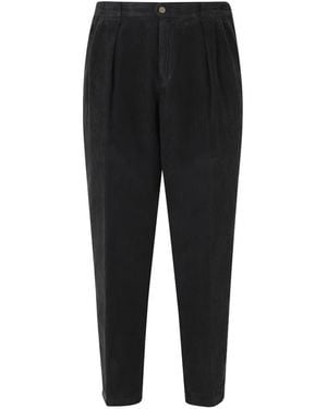 Briglia 1949 Portobello Corduroy Trousers - Black