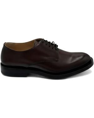 Brunello Cucinelli レースアップ レザーシューズ - ブラック