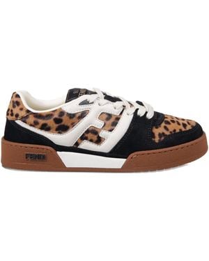 Fendi Niedriger Sneaker - Braun