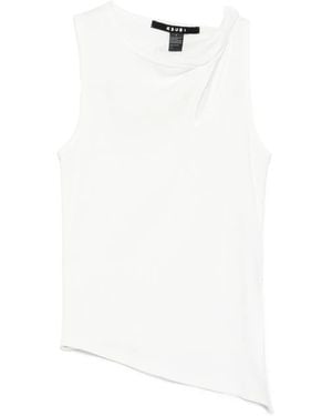 Ksubi Twisted Asymmetric Tank - White