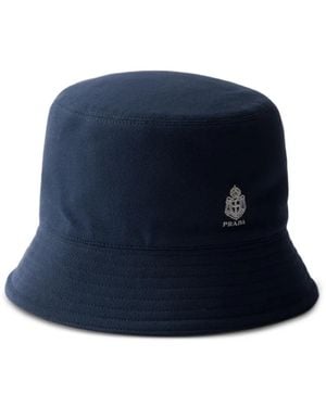 Prada Cappello Bucket - Blu