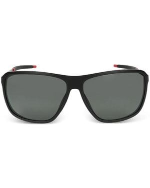 Police Square Frame Sunglasses - Black