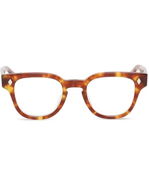 JULIUS TART Occhiali Tartarugati - Marrone