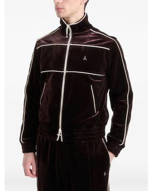 Manière De Voir Eiffel Velour Jacket - Black