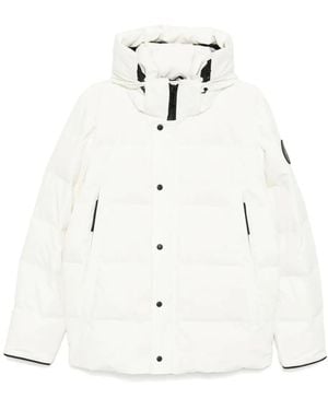 Canada Goose Wyndham Parka Label Jacket - White