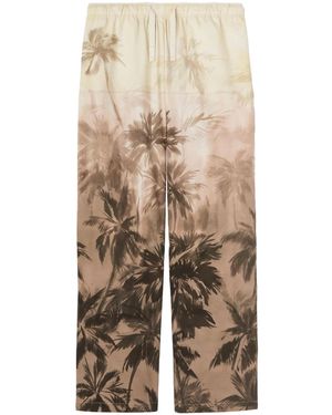 Palm Angels Sunset Palms Joggingbroek - Naturel