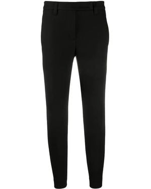 Brunello Cucinelli Tailored Cropped Pants - Black