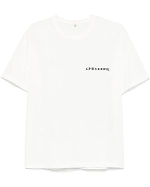 KHOKI T-Shirt Con Stampa Grafica - Bianco