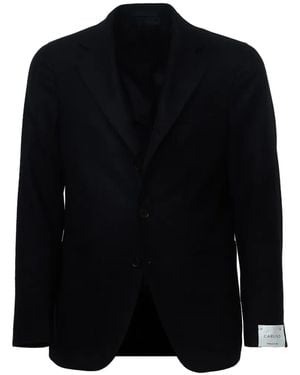 Caruso Aida Single-Breasted Blazer - Black