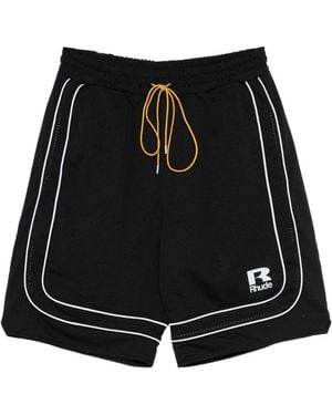 Rhude Baggy Mesh Basketball Short - Black
