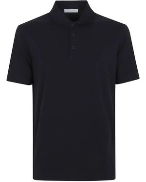 Cruciani Short-Sleeve Polo Shirt - Black