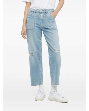 Closed Abe Distressed Jeans - Blue