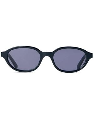 Retrosuperfuture Oval-Frame Sunglasses - Blue