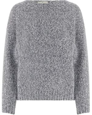 Bruno Manetti Knitted Sweater - Gray