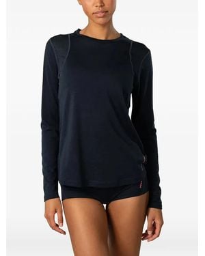 Kari Traa Embla Mesh-Panelled Long-Sleeve Base Layer - Blue