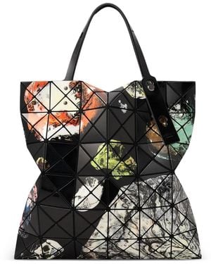 Issey Miyake Cosmic Printed Geometric Tote Bag - Black