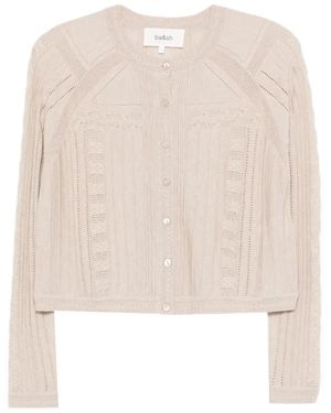 Ba&sh Puria Button Cardigan - Natural