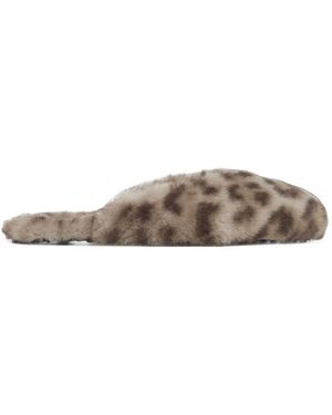 Apparis Demi Leopard-Print Slippers - Natural