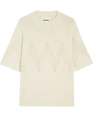 Jil Sander Round-Neck T-Shirt - White
