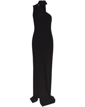 Cinq À Sept Mia One-Shoulder Gown - Black