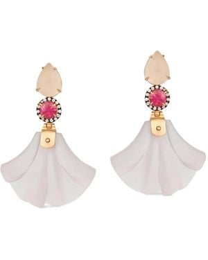 Silvia Furmanovich Dervish Multi-Stone Earrings - White