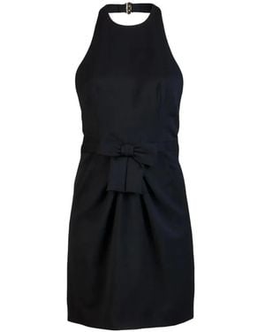 DSquared² Bow-Embellished Mini Dress - Black