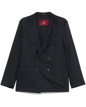 Montecore Blazer De Lana Virgen - Azul