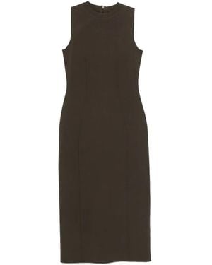 JOSEPH Vestido Midi Mille - Verde