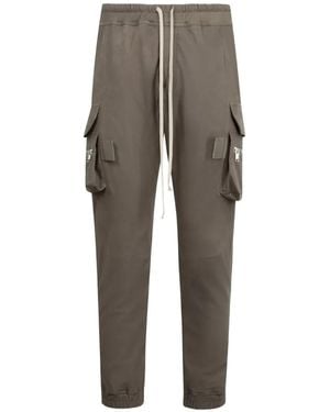 Rick Owens Mastodon Cargo Trousers - Grey