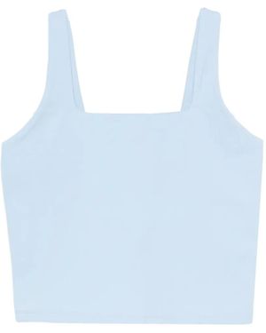 GIRLFRIEND COLLECTIVE Top Tommy Con Cuello Cuadrado - Azul