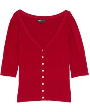 agnès b. Nora T-Shirt - Red