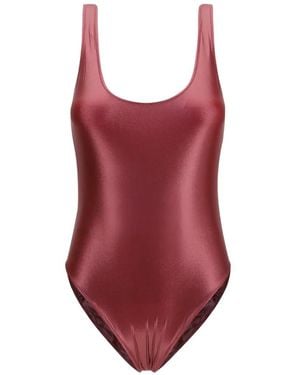 Kristina Ti Scoop-Neck Swimsuit - Red
