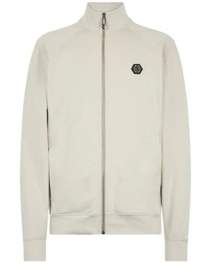 Philipp Plein Veste Zippée - White