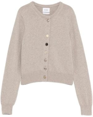 Barrie Cárdigan Con Botones A Juego - Blanco