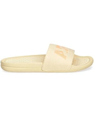 Athletic Propulsion Labs Big Logo Techloom Slides - Natural