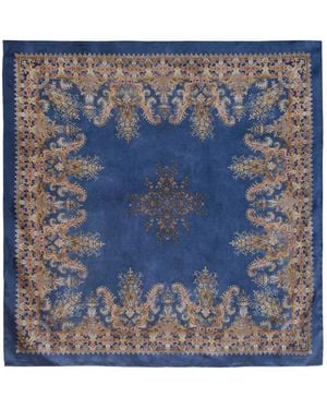 Zimmermann Paisley-Print Square Scarf - Blue